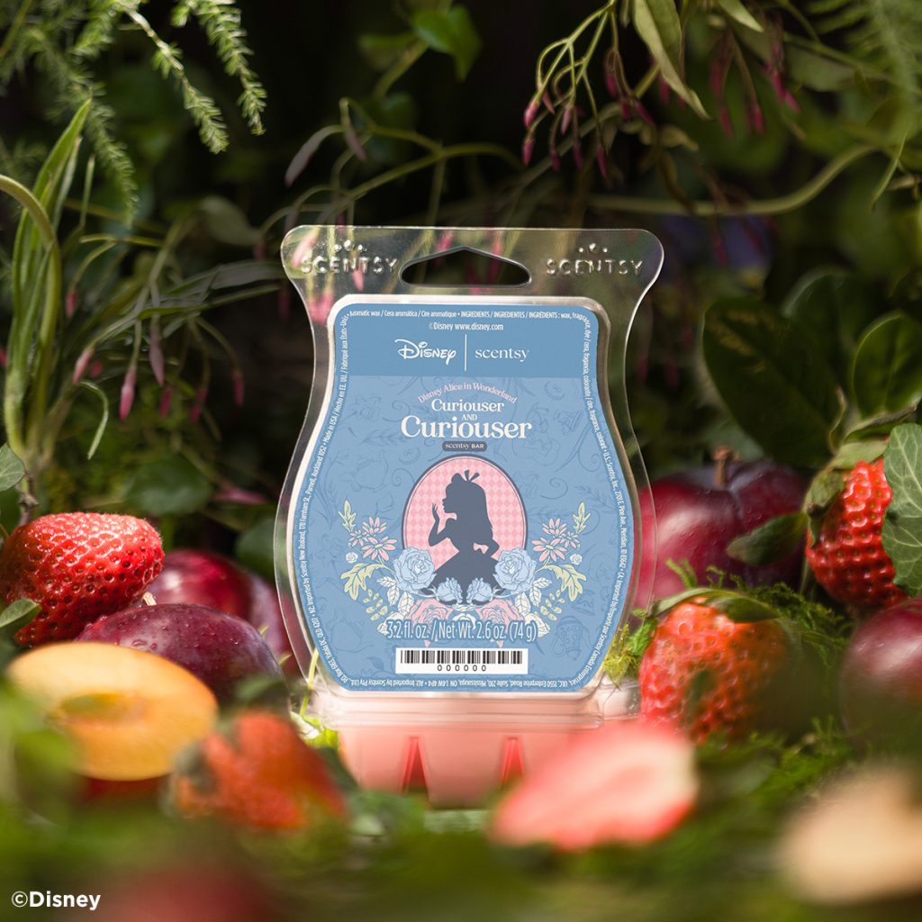 Disney Alice in Wonderland Curiouser and Curiouser Scentsy Bar