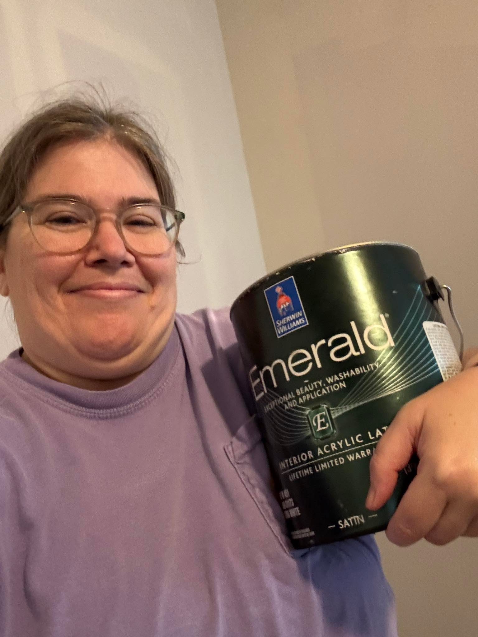 Good Morning!!! Happy Saturday!!! 

Today is painting day!!! Primer was done on Thursday!!! 

1st coat - Today
2nd coat - Tomorrow
Trim - Monday
Moving Day - Tuesday???

Then we get to start on the next room - not sure if it will be the second bathroom first or Zach’s new room!! 

We are finally making some progress though - as bittersweet as it is it’s still exciting too