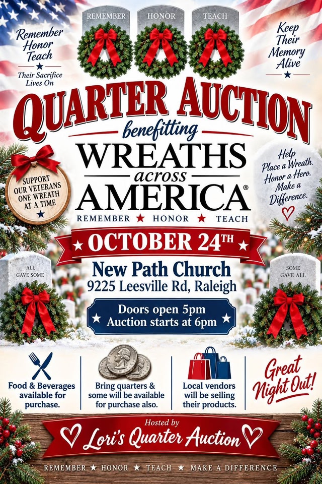 Hey Local Friends - if you are looking for a reason to get out of the house tonight - come join me and support a great cause too!

Let me know you are coming so we can try to sit together!! 

https://facebook.com/events/s/loris-quarter-auction/1484926466179584/